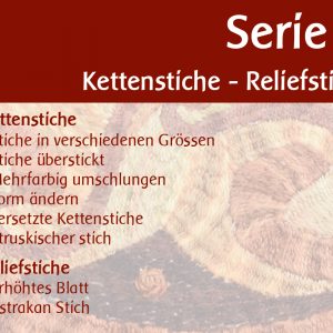 Die Stiche aus mein Lieblingstickstichebuh – Teil 3 - Serie Q
