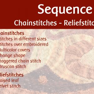 The stitches from my favorite embroiderystitchesbook – Part 3 – Sequence Q