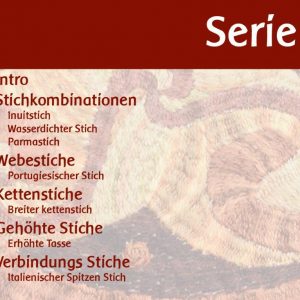 Die Stiche aus mein Lieblingstickstichebuh – Teil 1 - Serie H
