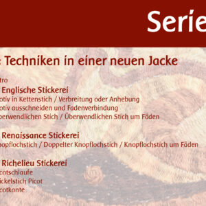 Die Stiche aus mein Lieblingstickstichebuh – Teil 3 - Serie T