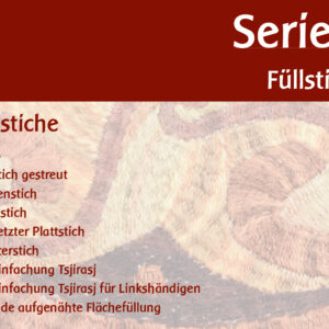Die Stiche aus mein Lieblingstickstichebuh – Teil 1 - Serie E