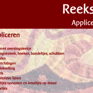 De steken uit mijn favoriete borduurstekenboek – Deel 2 – Reeks L