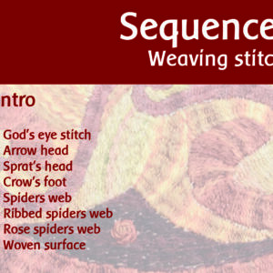 The stitches from my favorite embroiderystitchesbook – Part 1 – Sequence F